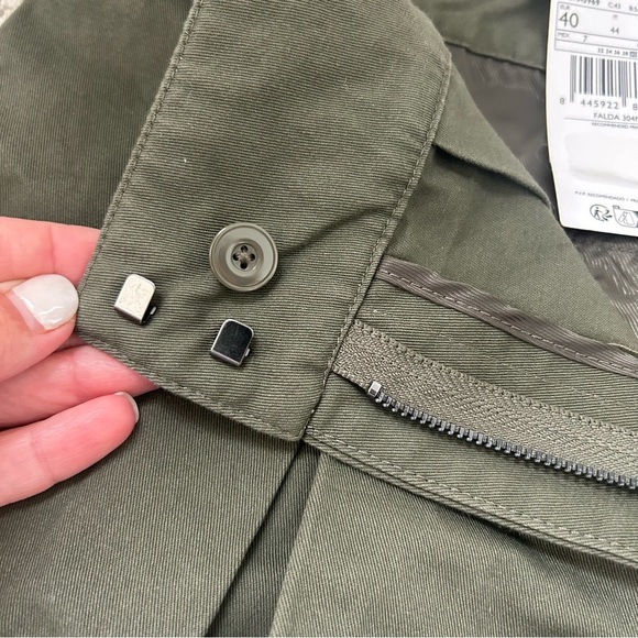 MANGO Women's Pleated Miniskirt NWT - Picture 6 of 9